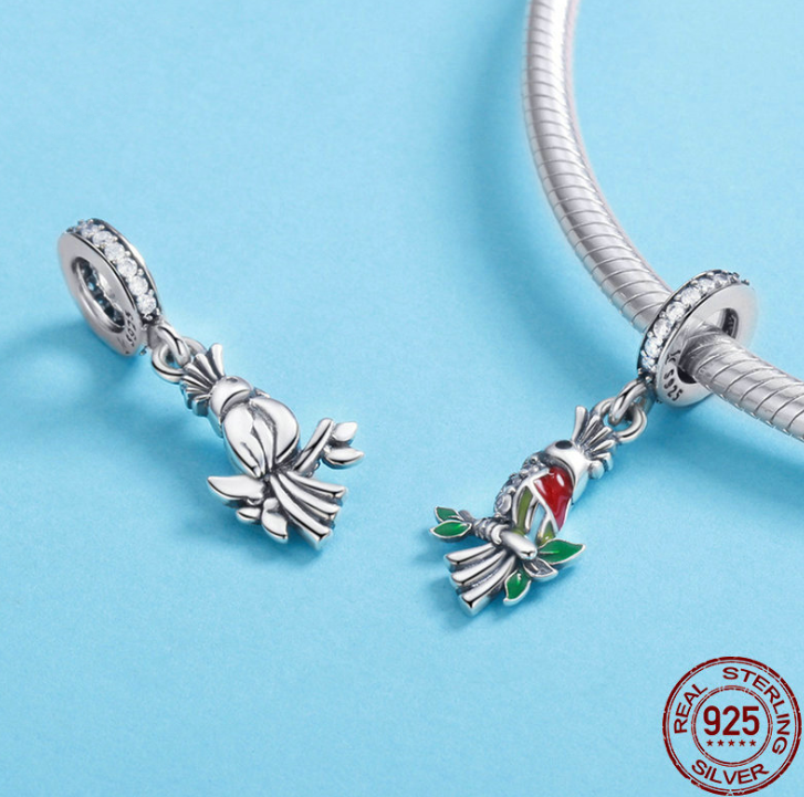 Small Jewelry Cute Parrot Pendant Handmade jewelry accessories