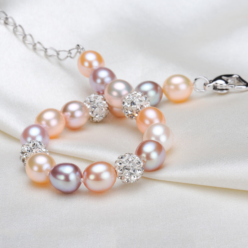 Beautiful Multicolored Pearl Bracelet