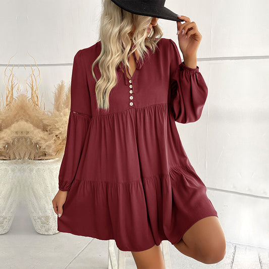 Long Sleeve Loose Dresses