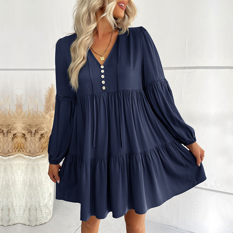 Long Sleeve Loose Dresses