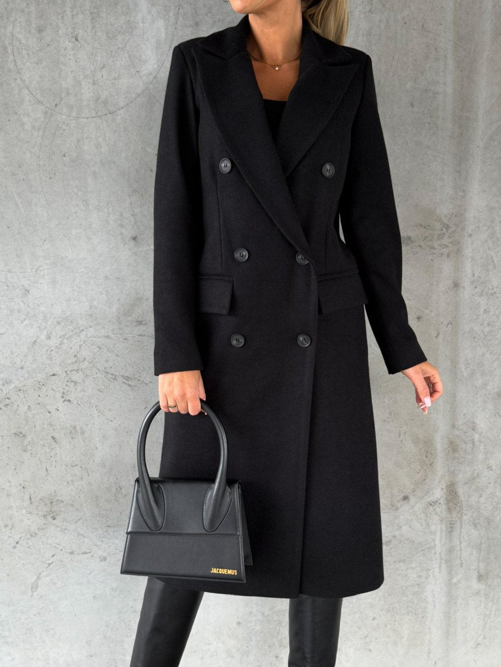 Casual Woolen Coat Women
