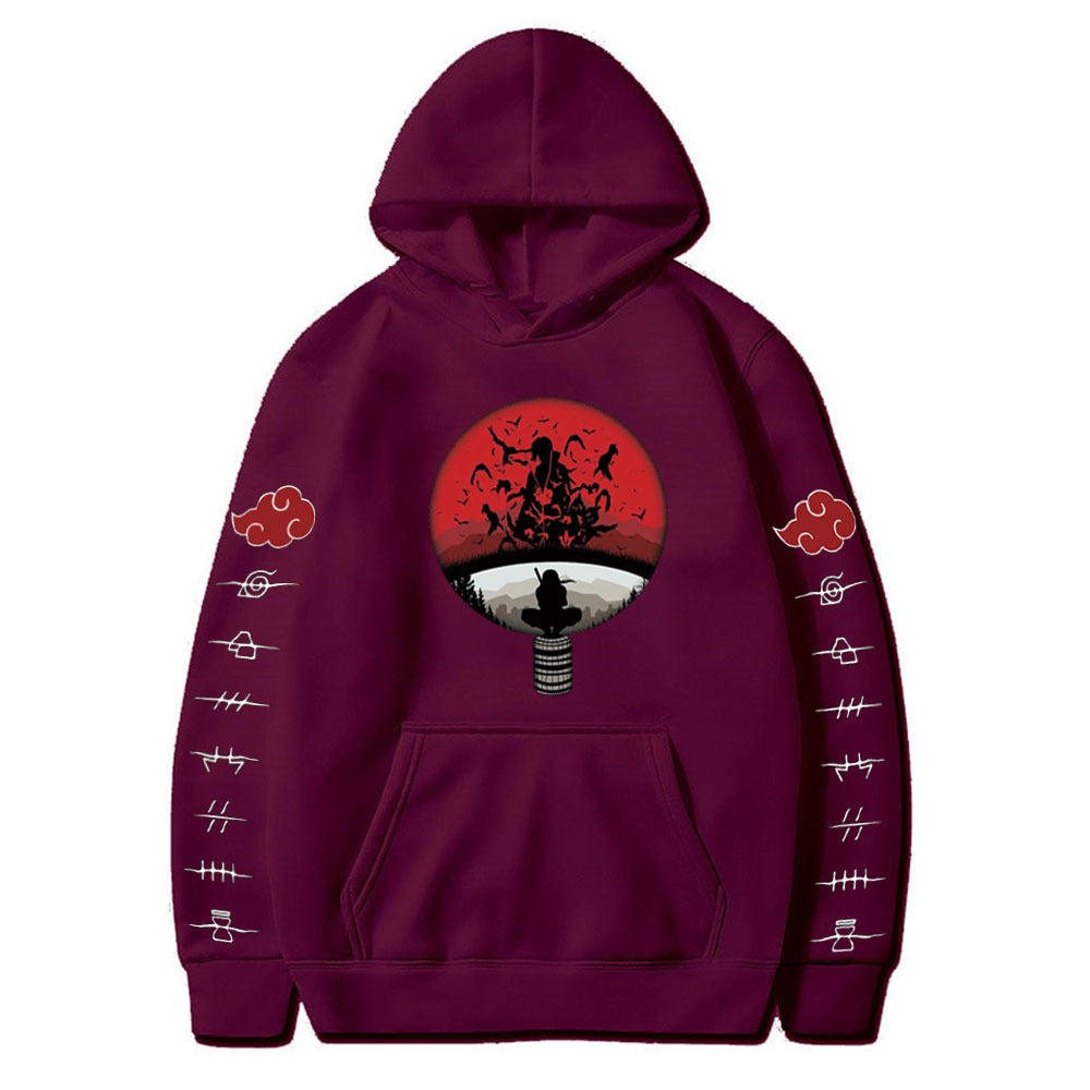 Hoodie Anime Naruto Hoodies Women/men Cool Uchiha