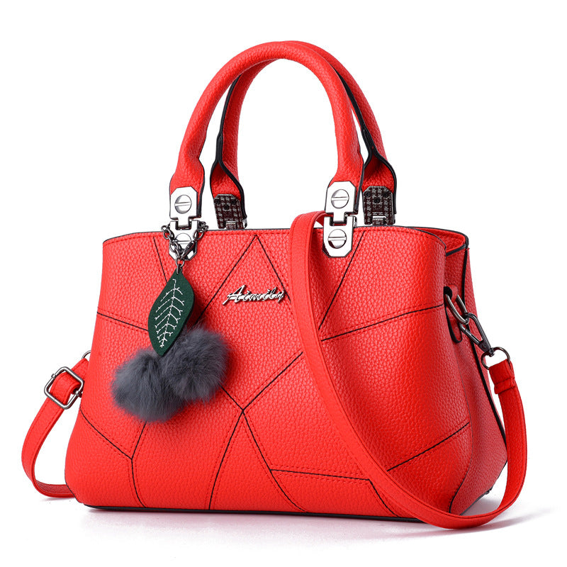 Ladies Bag Fashion Geometric Print Handbags