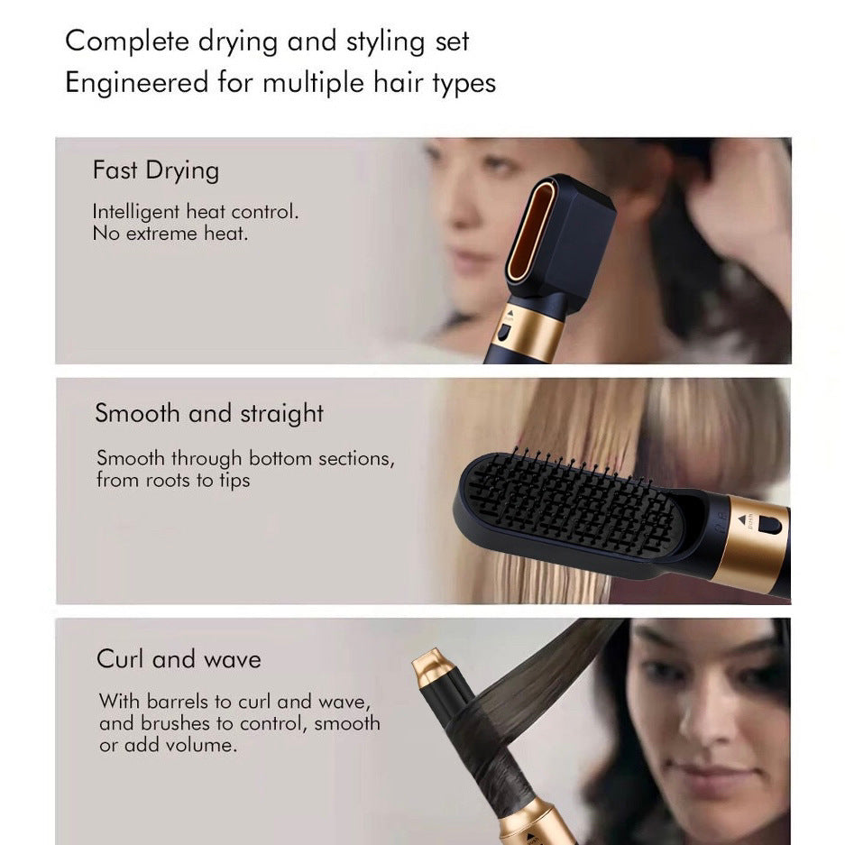 Hair Dryer Multi Hair Styler 5 In1 Curling Iron Hair