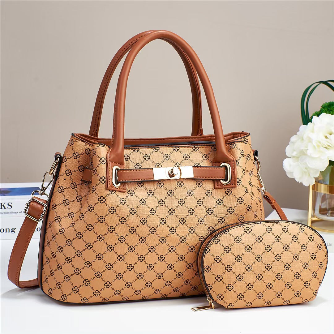 Women's Bag Large Capacity Printed Shoulder Bag