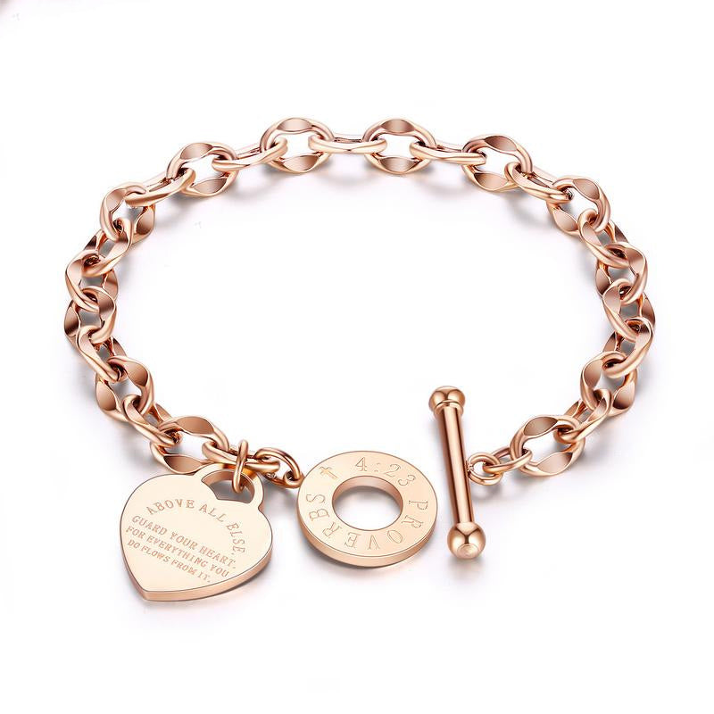 SAYCONA Titanium Steel Ladies Bracelet