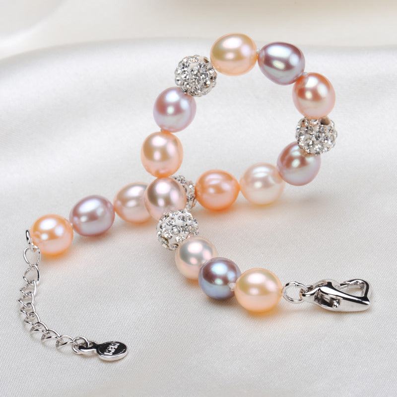 Beautiful Multicolored Pearl Bracelet