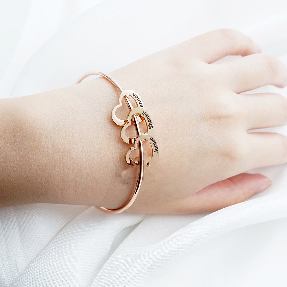 SAYCONA LOVE TITANIUM STEEL BRACELET