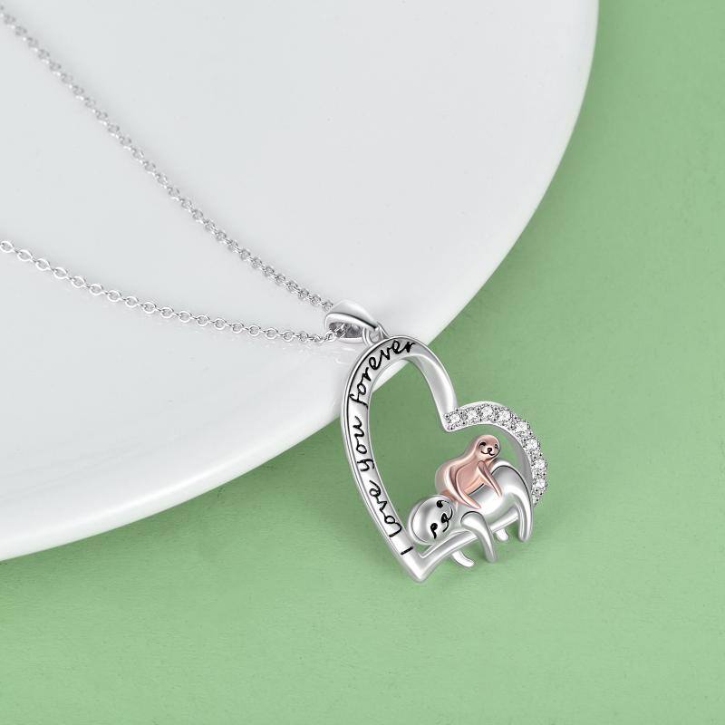Sloth Necklace for Mom Women Girls Sloth Jewelry