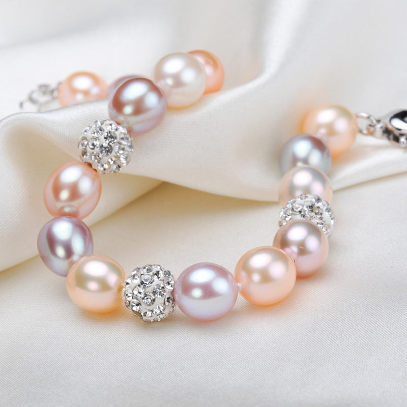Beautiful Multicolored Pearl Bracelet