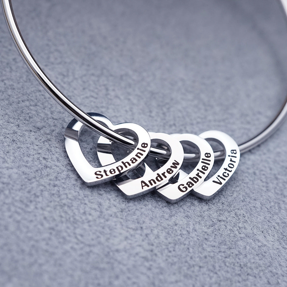 SAYCONA LOVE TITANIUM STEEL BRACELET