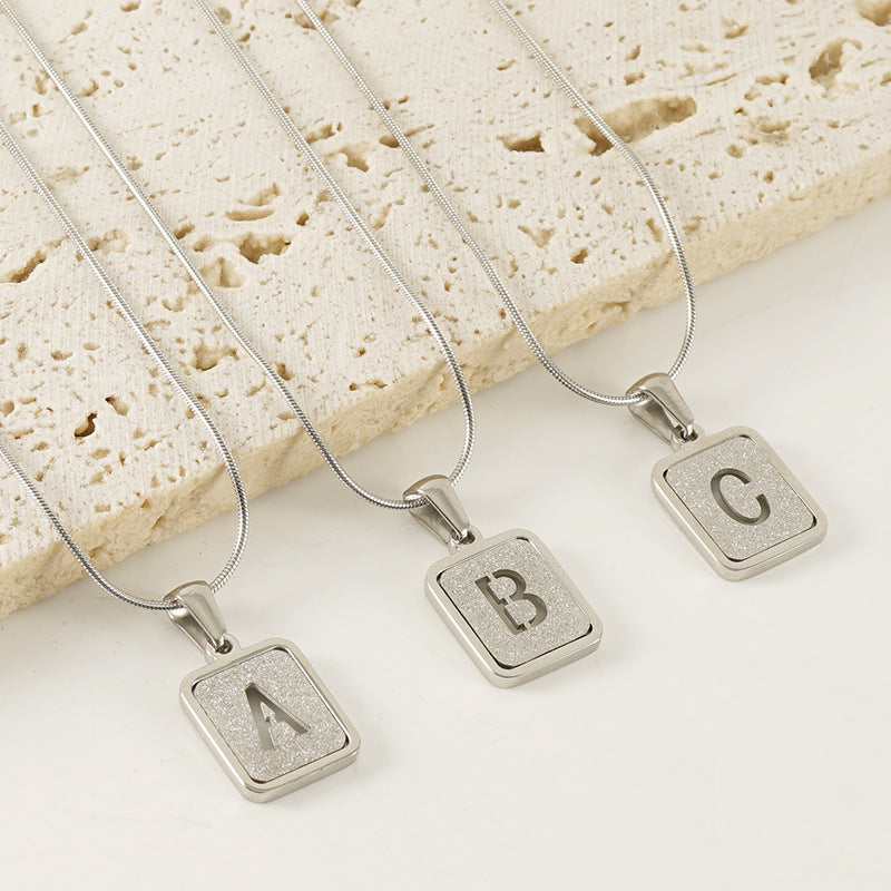 SAYACONA Alphabet - 18K Necklace