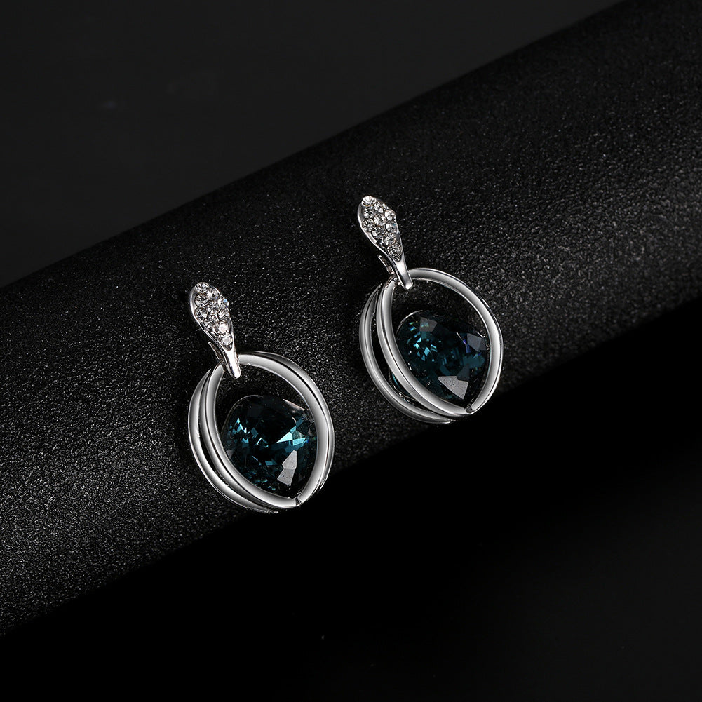 SAYCONA Crystal Jewelry Set