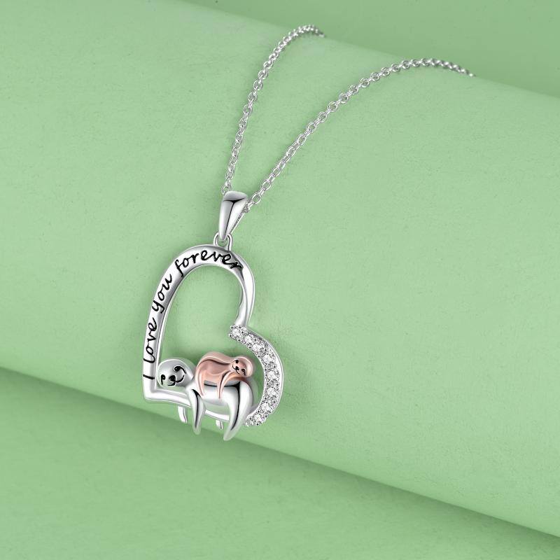 Sloth Necklace for Mom Women Girls Sloth Jewelry