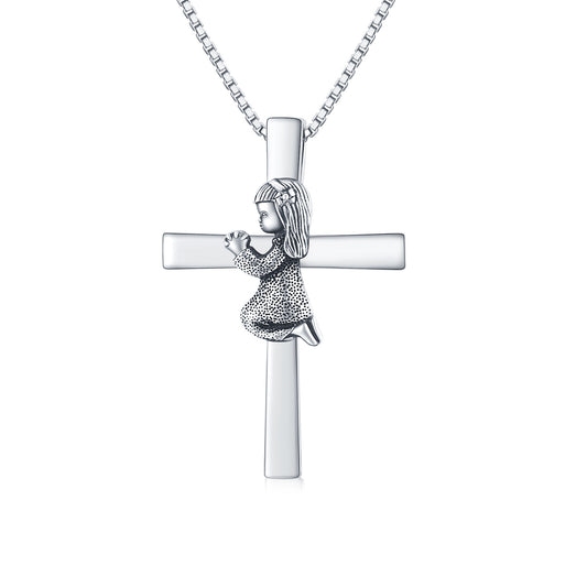 Saycona  Cross  Religious Pendant Necklace