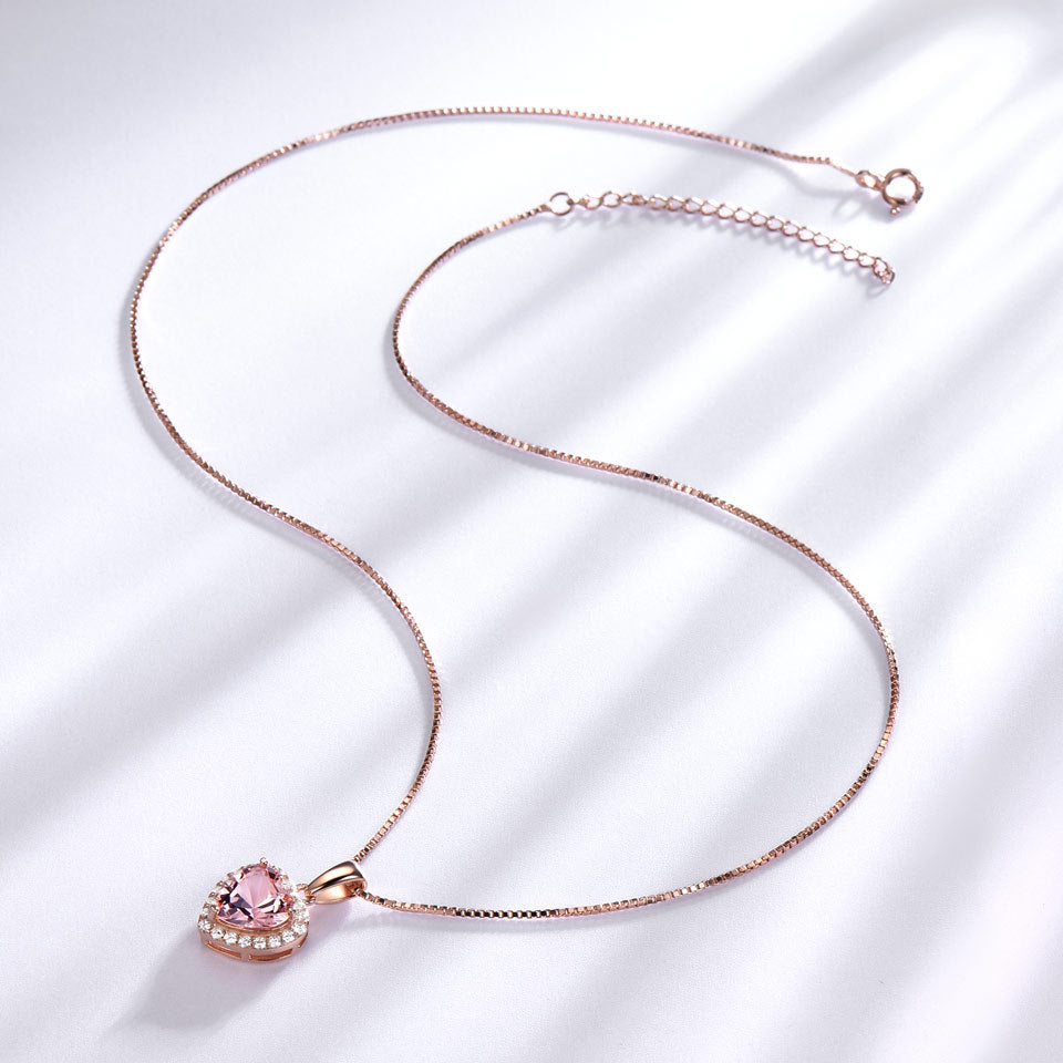 SAYCONA Morganite Pendant